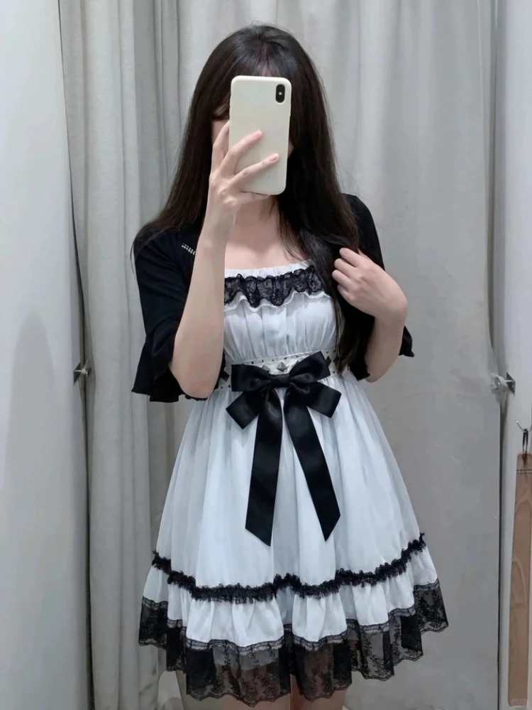 Vintage Fashion Outfit - Gothic Punk Fashion Cute 2 Piece