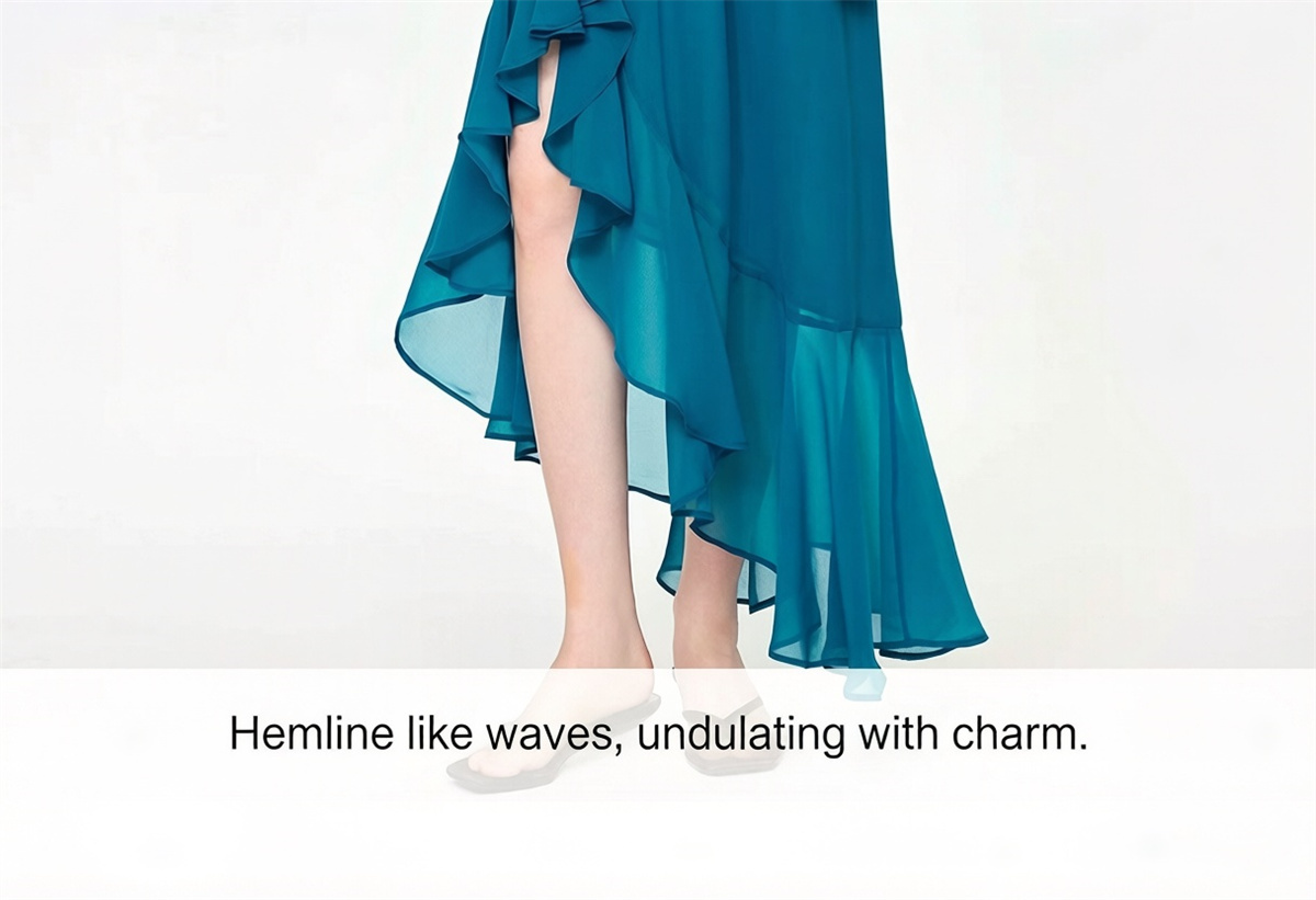 Fashion Irregular Fishtail Chi - огляд і ціна Vintage Fashion Female