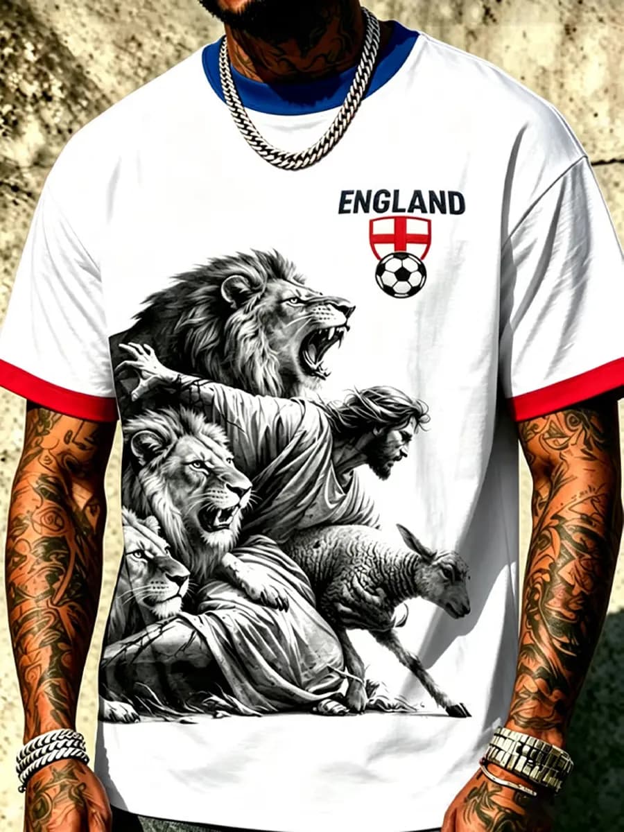 Vintage Sketch Lion Lamb Jesus - огляд і ціна Vintage Fashion Sketches