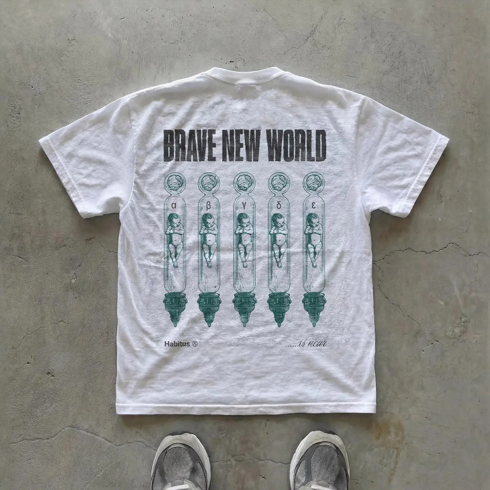 Brave New World T Shirt Aldous - огляд і ціна Vintage Fashion Knitwear Book