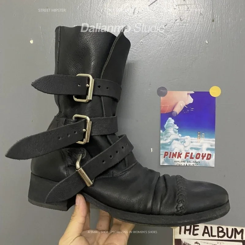 Fashion Men's Genuine Leather  - огляд і ціна Vintage Style Women Fashion
