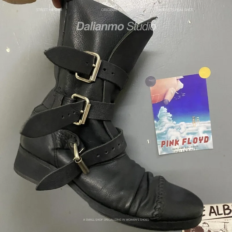 Fashion Men's Genuine Leather  - огляд і ціна Vintage Style Women Fashion