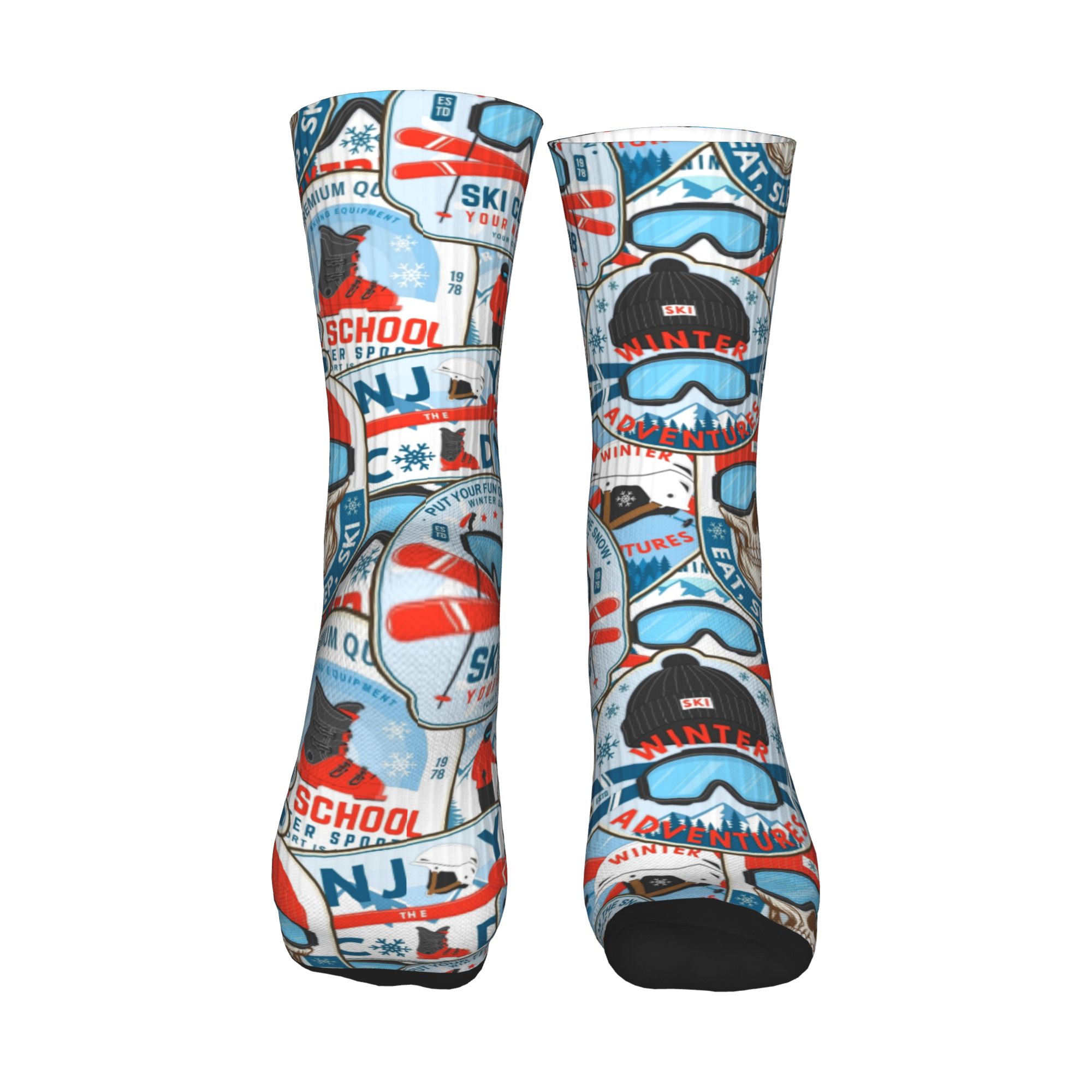 Vintage Red Blue Ski Club Seam - огляд і ціна Vintage Fashion Dresses