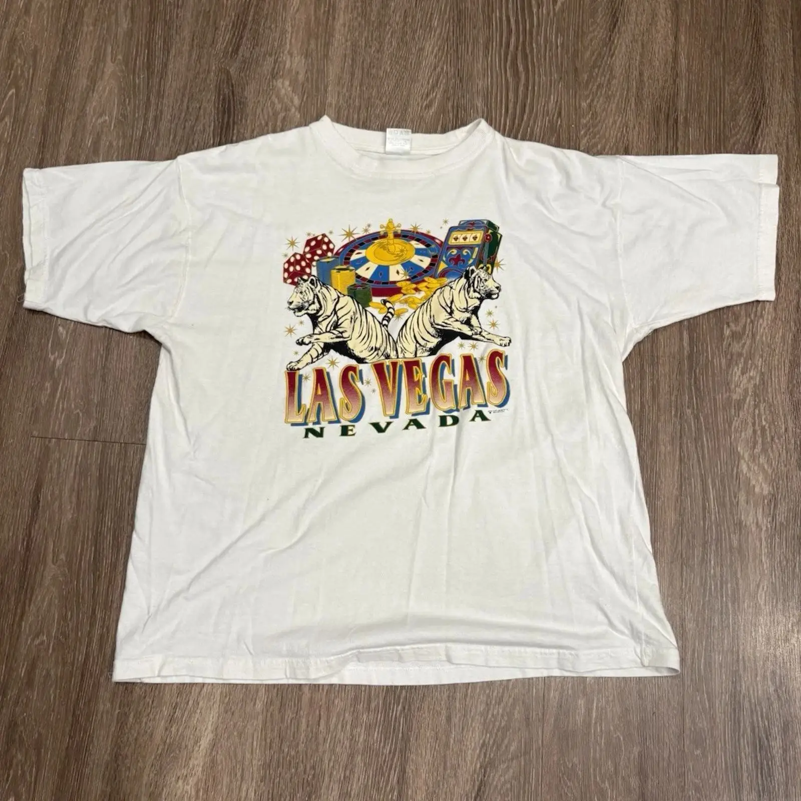 Las Vegas Casino Tiger T Shirt - огляд і ціна Vintage Vegas Fashion