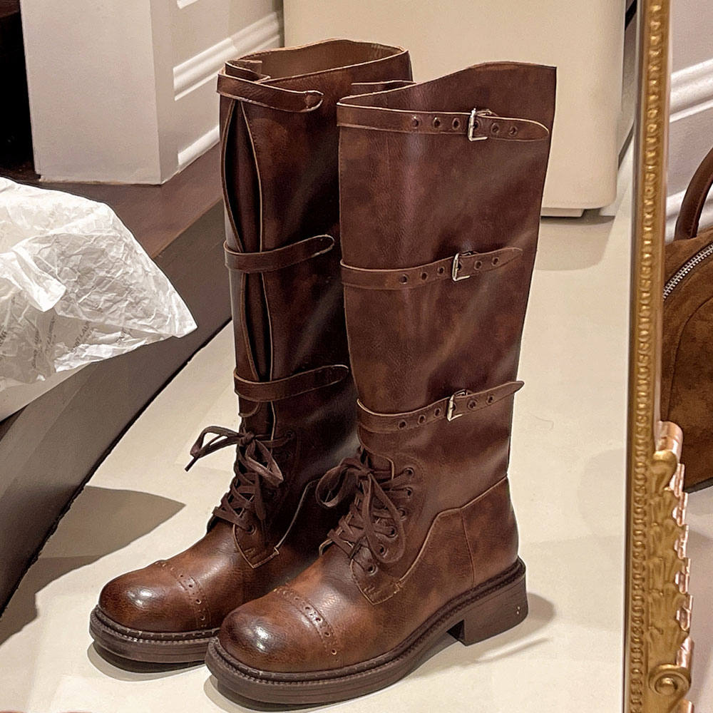 Women's Knee High Boots Vintag - огляд і ціна Vintage Style Women Fashion