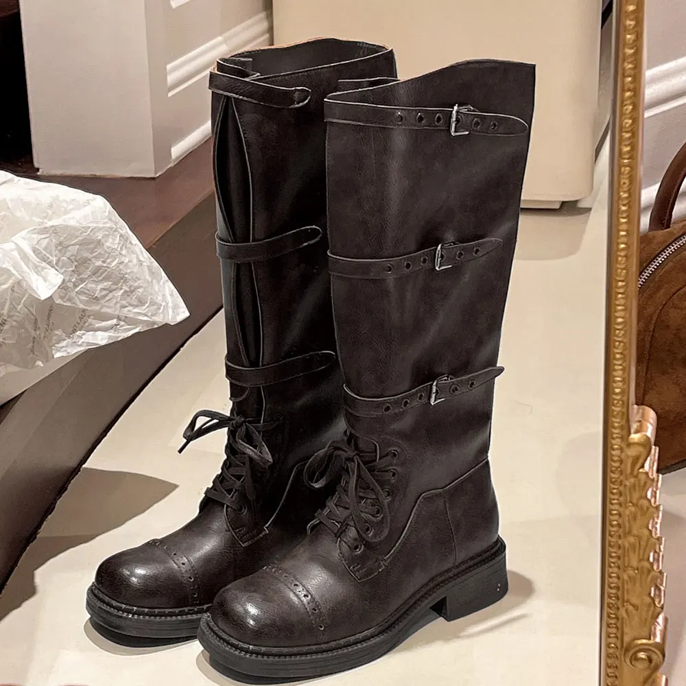 Women's Knee High Boots Vintag - огляд і ціна Vintage Style Women Fashion