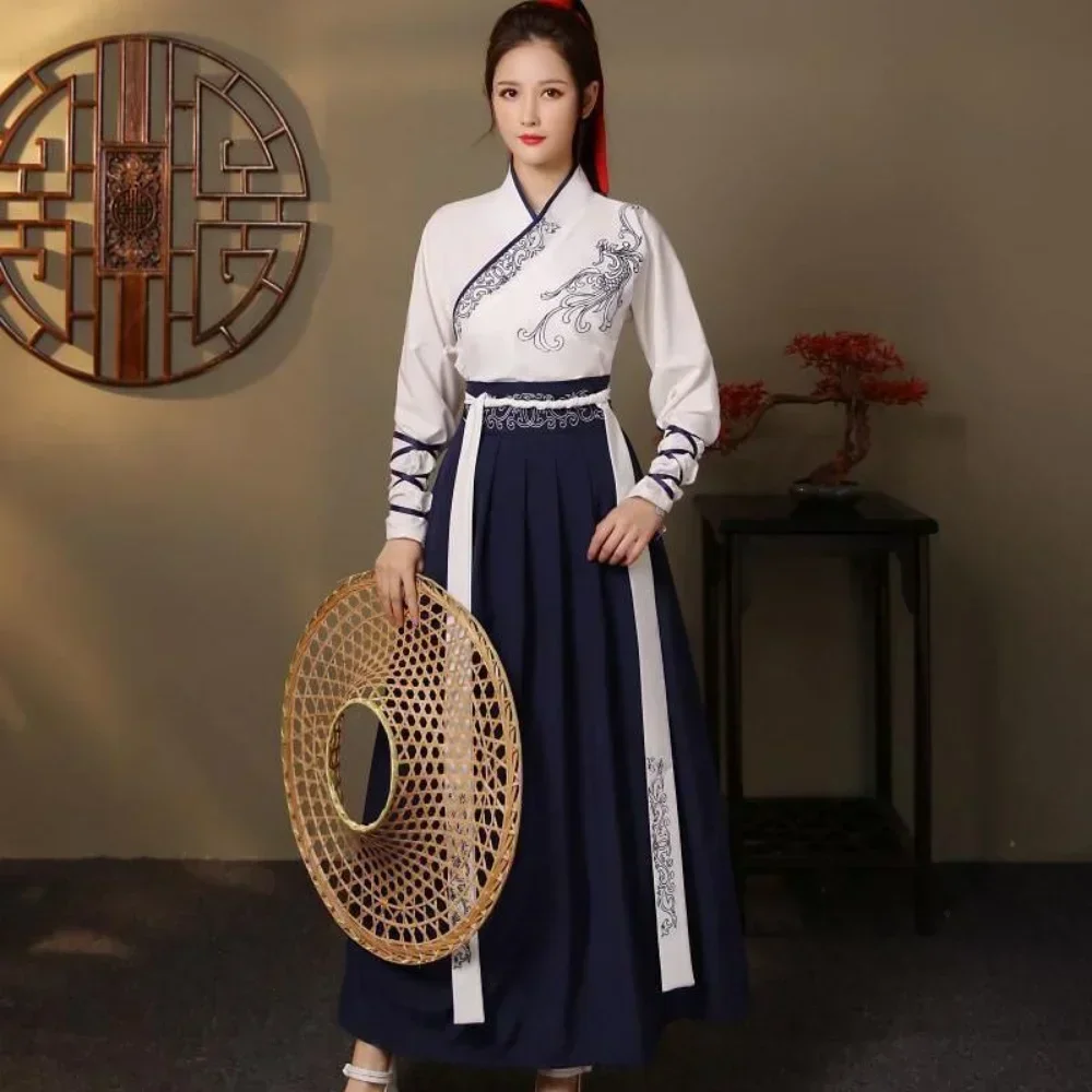 Modern Hanfu Women Top Skirt 2 - огляд і ціна Vintage Style Women Fashion