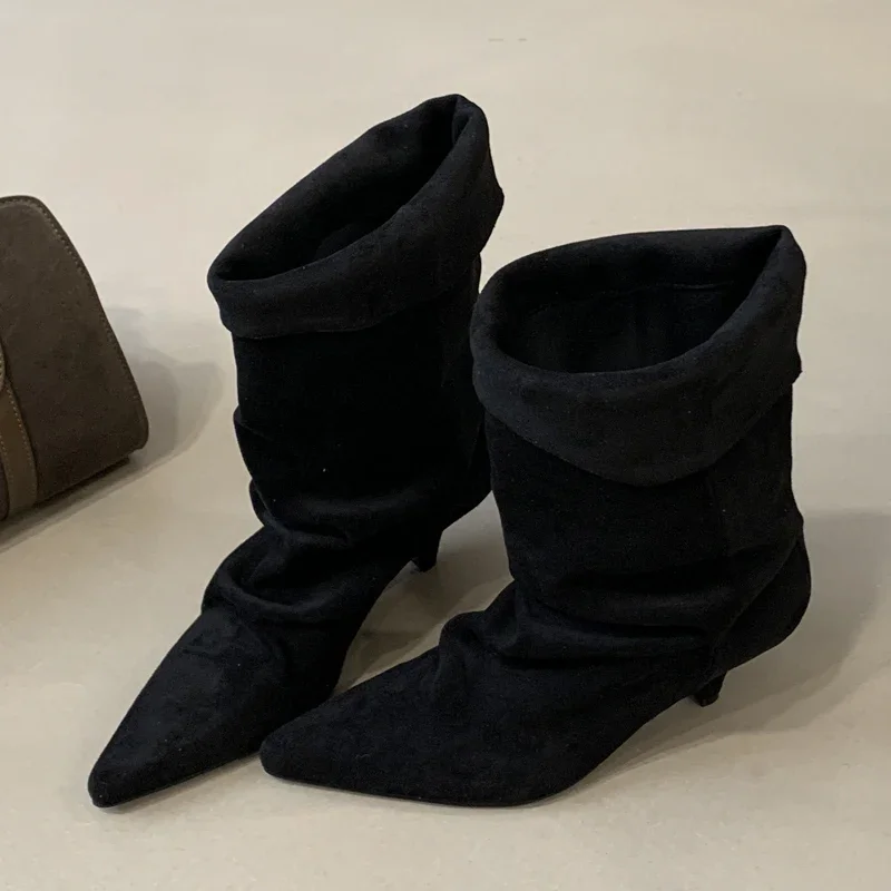 Aneikeh Winter Pointed Toe Thi - огляд і ціна Vintage Style Women Fashion