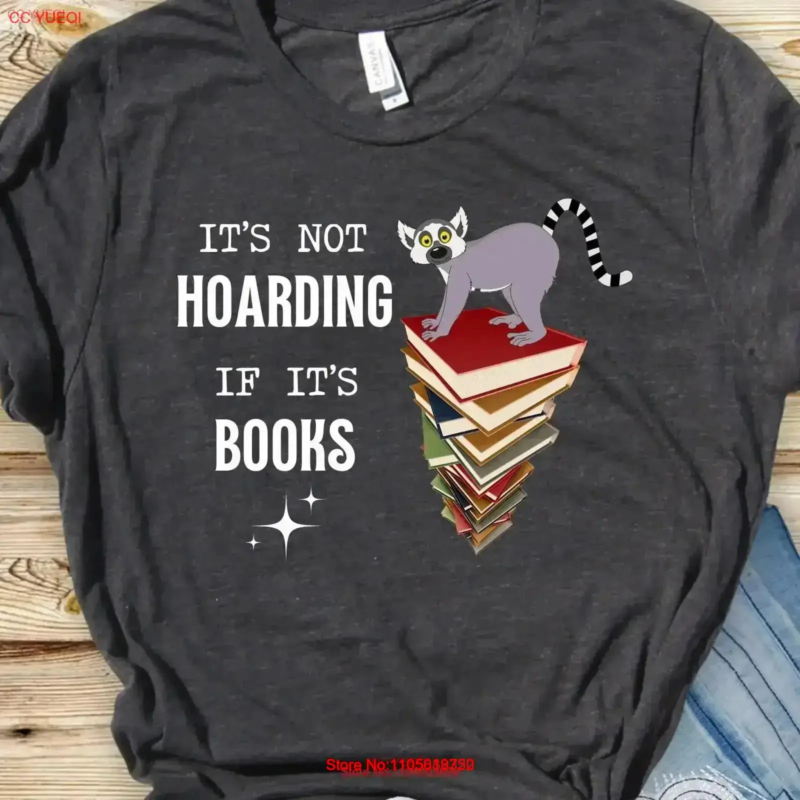Lemur shirt Librarian T Book L - огляд і ціна Vintage Fashion Knitwear Book