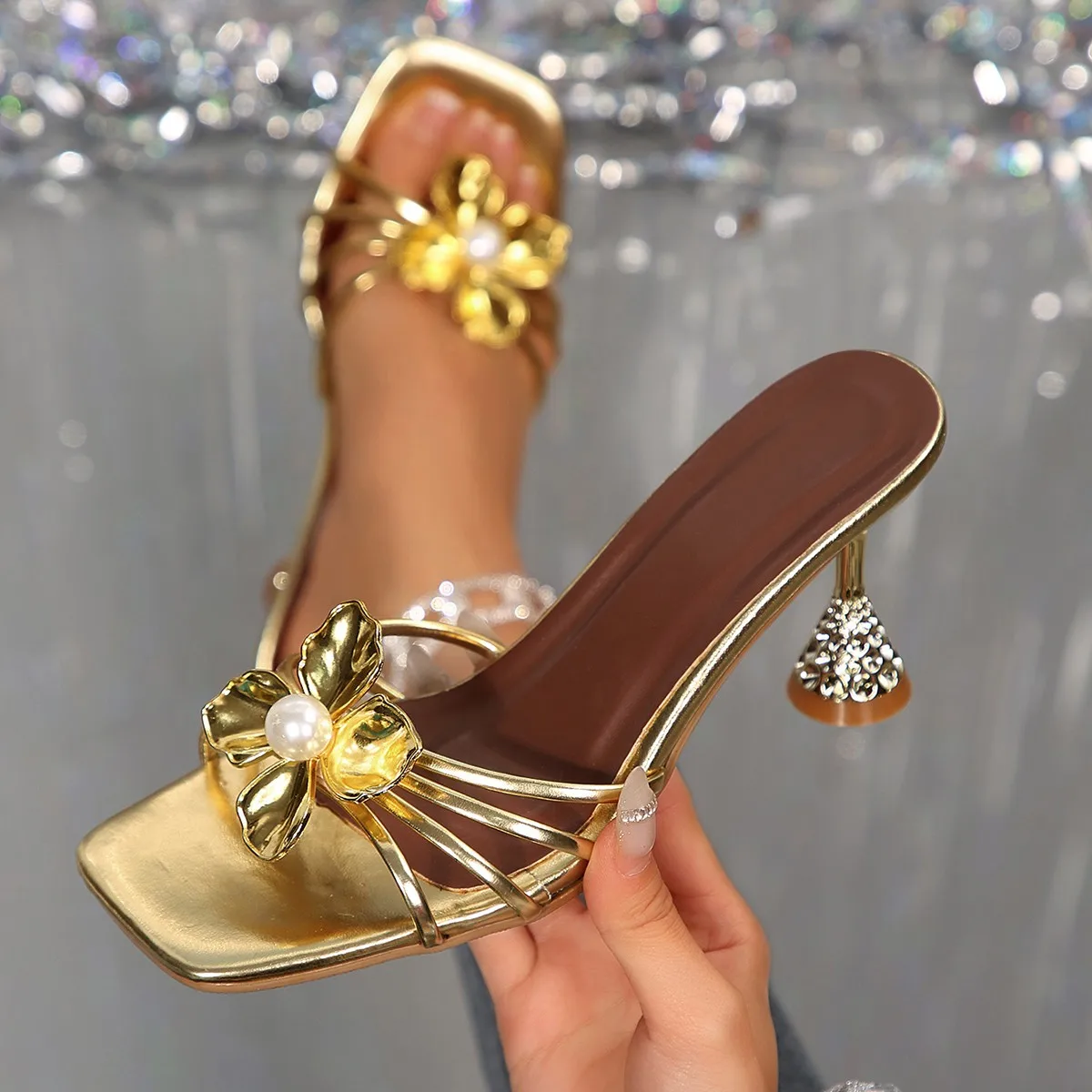 Vintage Metal Flower Crystal C - огляд і ціна Vintage Fashion Girl