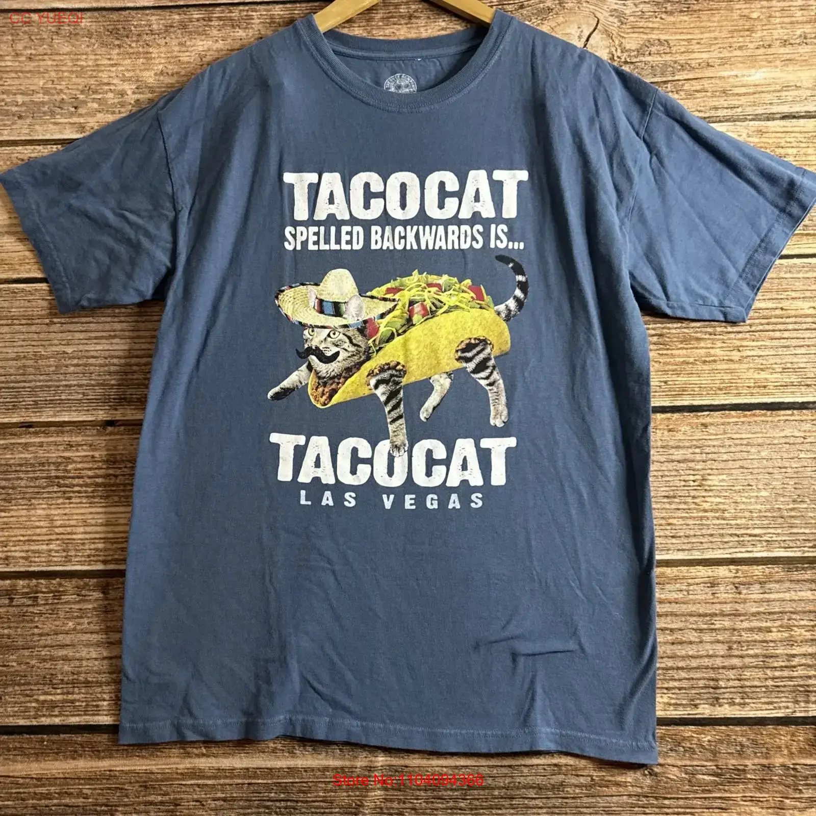 TacoCat Spelled Backwards is L - огляд і ціна Vintage Vegas Fashion