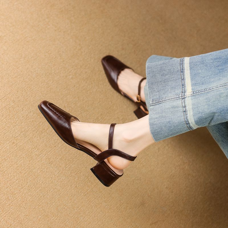 Girseaby 2025 Female Sandals S - огляд і ціна Vintage Fashion Female