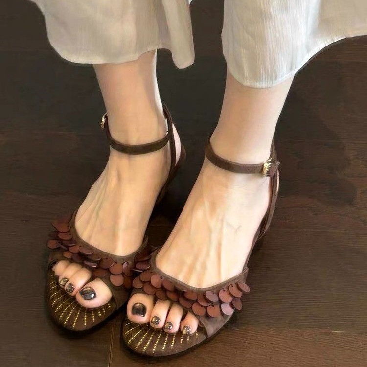 Summer New Women's Slippers Pe - огляд і ціна Vintage Fashion Female