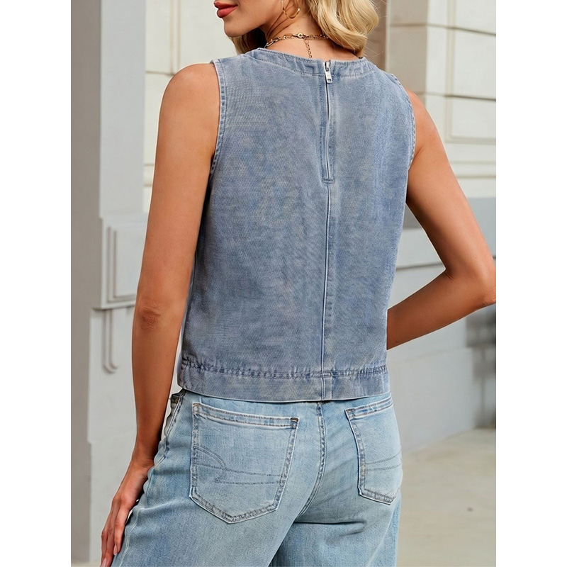 Benuynffy Casual Round Neck De - огляд і ціна Vintage Fashion Female