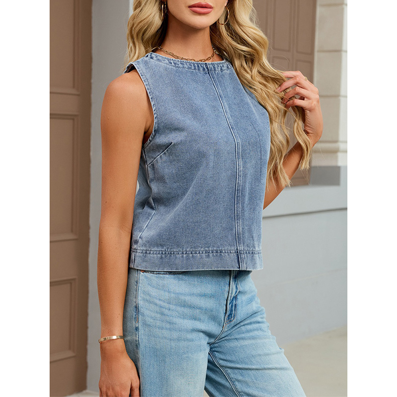 Benuynffy Casual Round Neck De - огляд і ціна Vintage Fashion Female