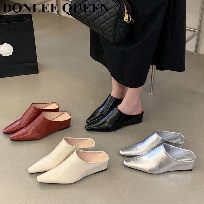 Women Fashion Close Toe Mule S - огляд і ціна Vintage Fashion Female