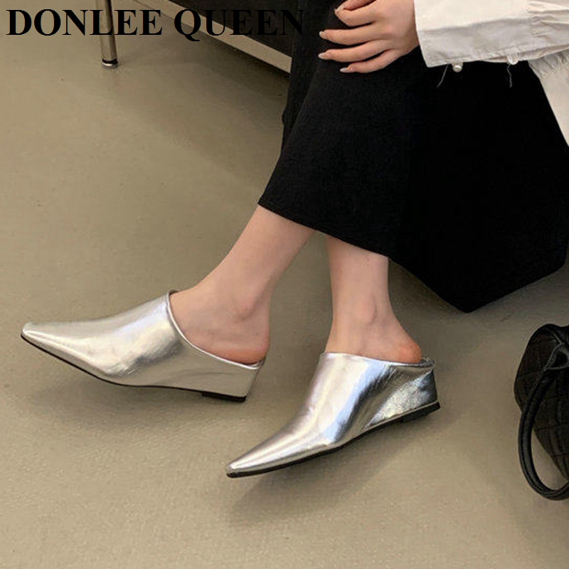 Women Fashion Close Toe Mule S - огляд і ціна Vintage Fashion Female