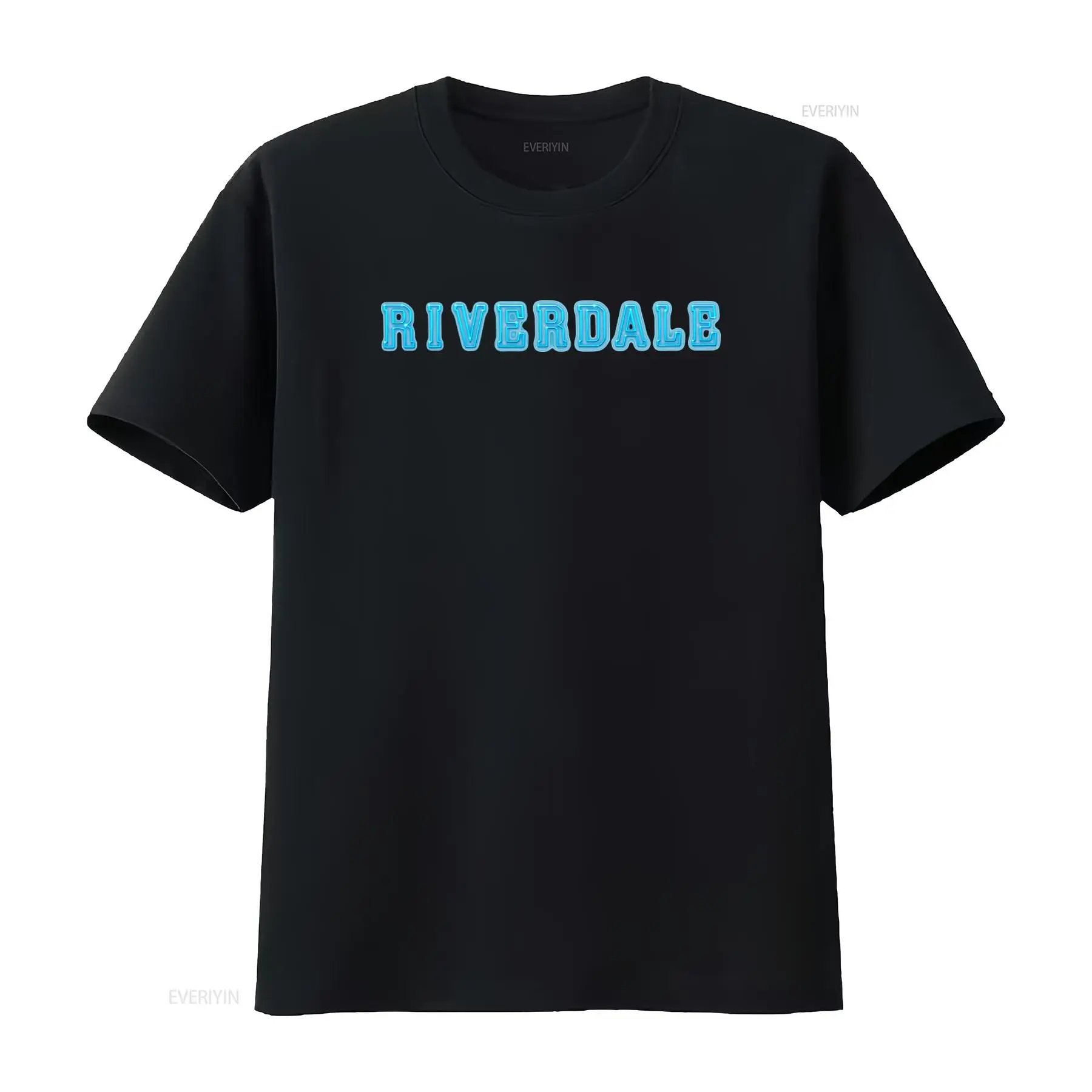 Riverdale Logo Neon Blue Print - огляд і ціна Vintage Fashion Logo