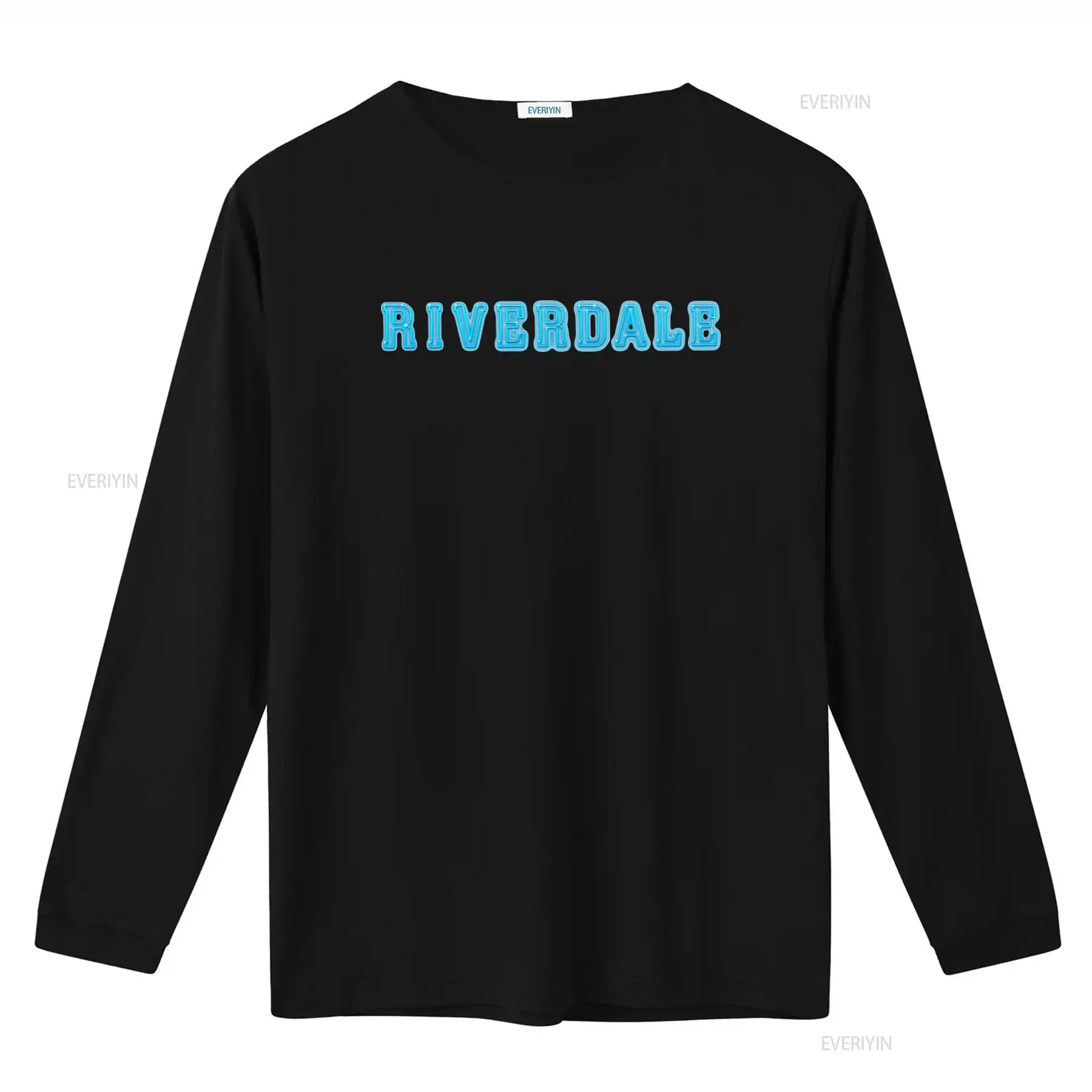 Riverdale Logo Neon Blue Print - огляд і ціна Vintage Fashion Logo