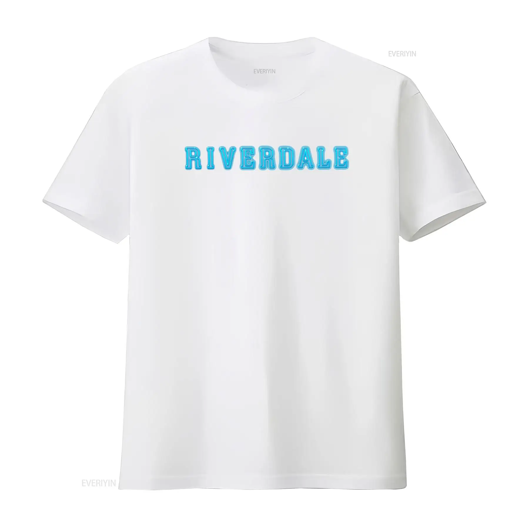 Riverdale Logo Neon Blue Print - огляд і ціна Vintage Fashion Logo