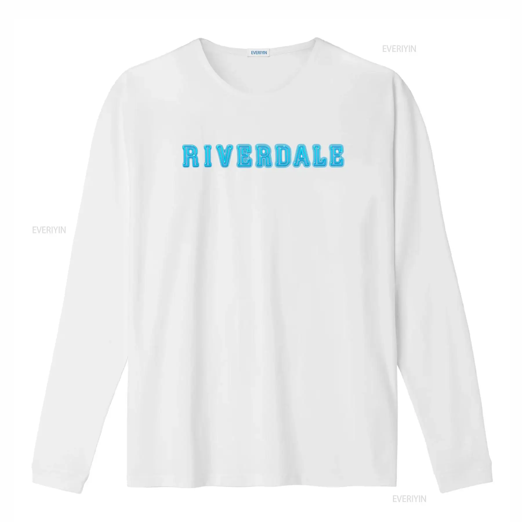 Riverdale Logo Neon Blue Print - огляд і ціна Vintage Fashion Logo