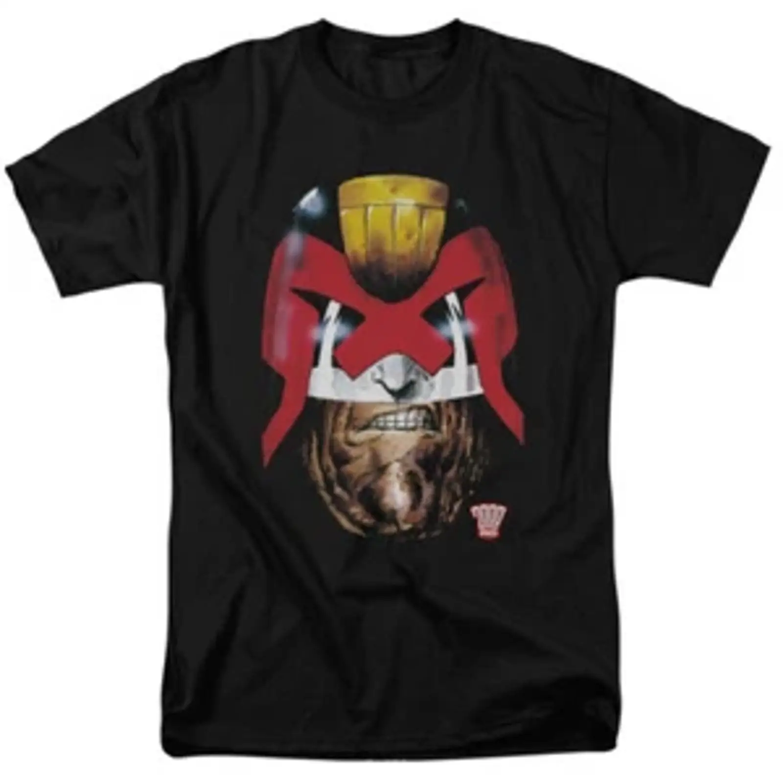 Judge Dredd Head Logo T Shirt  - огляд і ціна Vintage Fashion Knitwear Book