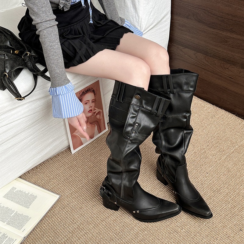 Womens Boots Vintage Women Kne - огляд і ціна Vintage Style Women Fashion