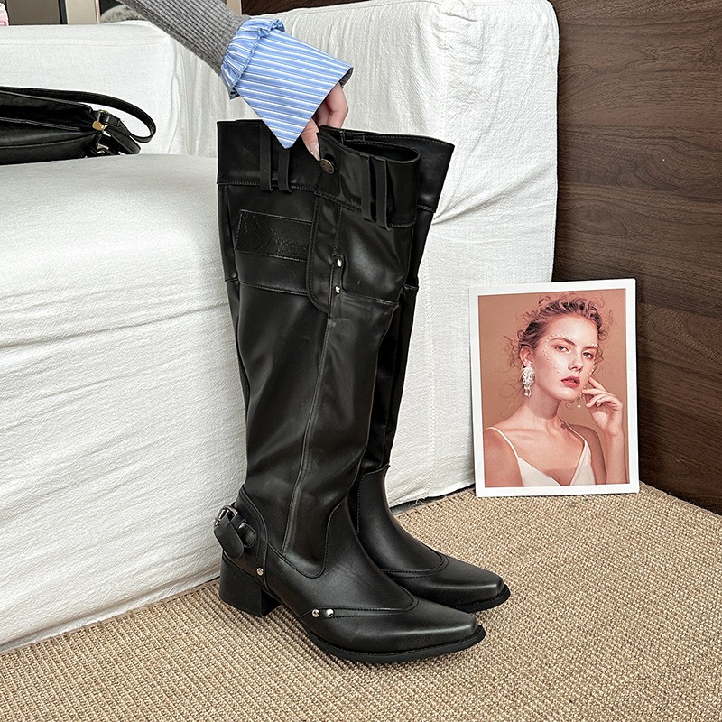 Womens Boots Vintage Women Kne - огляд і ціна Vintage Style Women Fashion