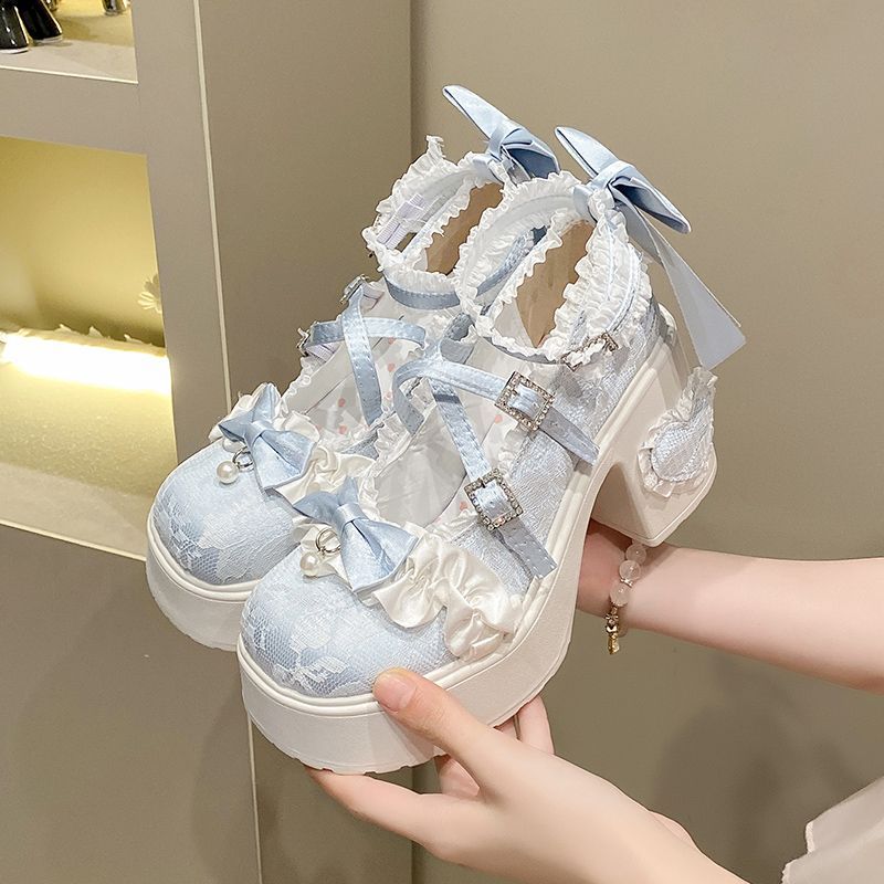 Chunky Mary Jane Platforms Wom - огляд і ціна Vintage Style Women Fashion