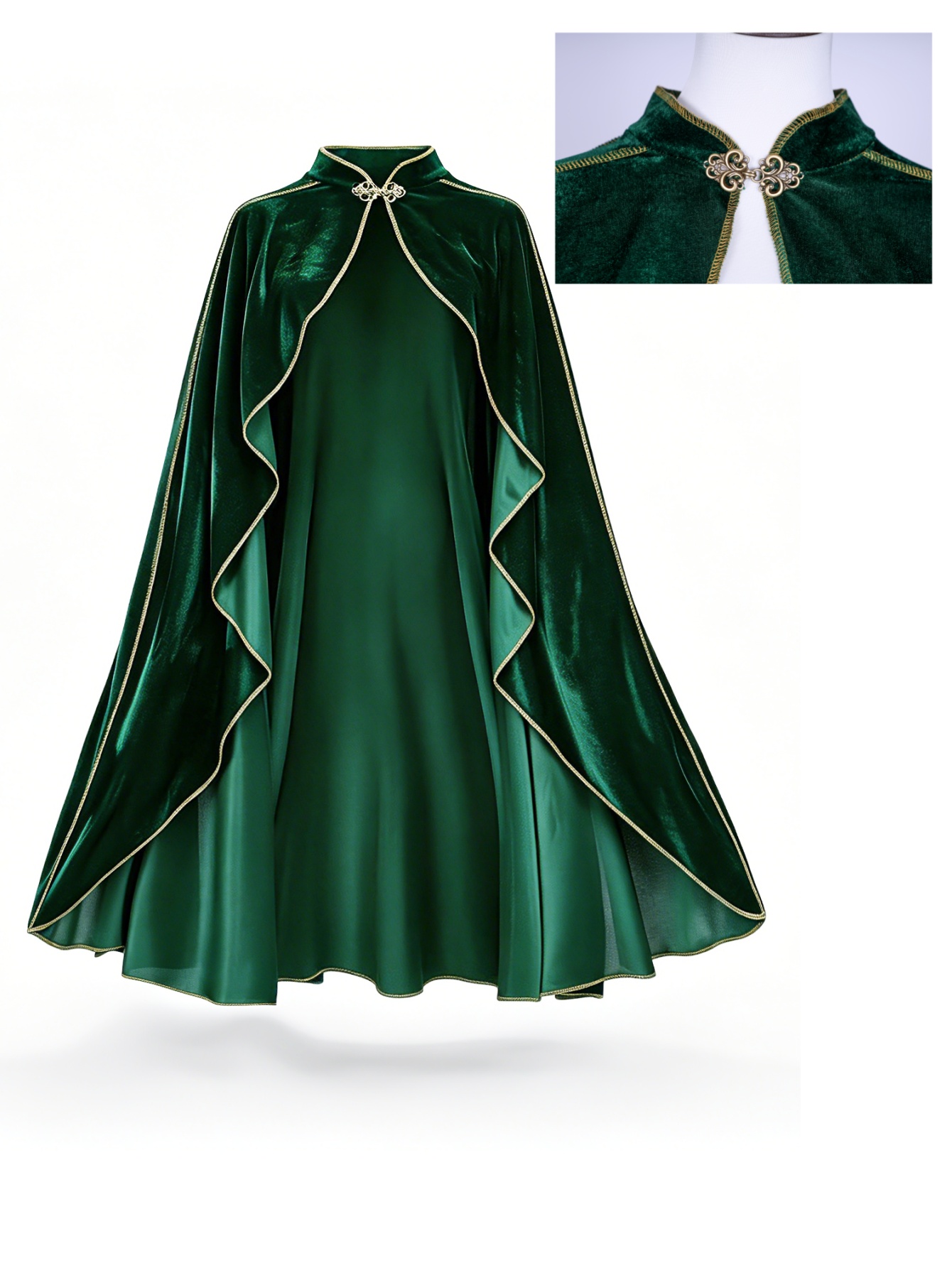 Women Vintage Green Velvet Cap - огляд і ціна Vintage Fashion Dresses
