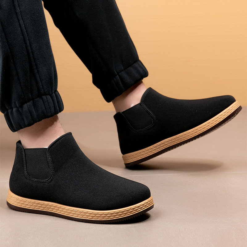 Men's Cotton Shoes Men's Winte - огляд і ціна Vintage Fashion Mens
