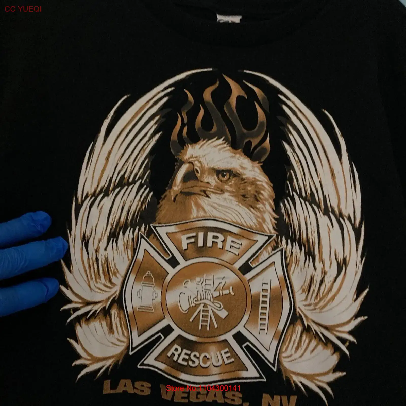 LAS VEGAS FIRE RESCUE T Shirt  - огляд і ціна Vintage Vegas Fashion