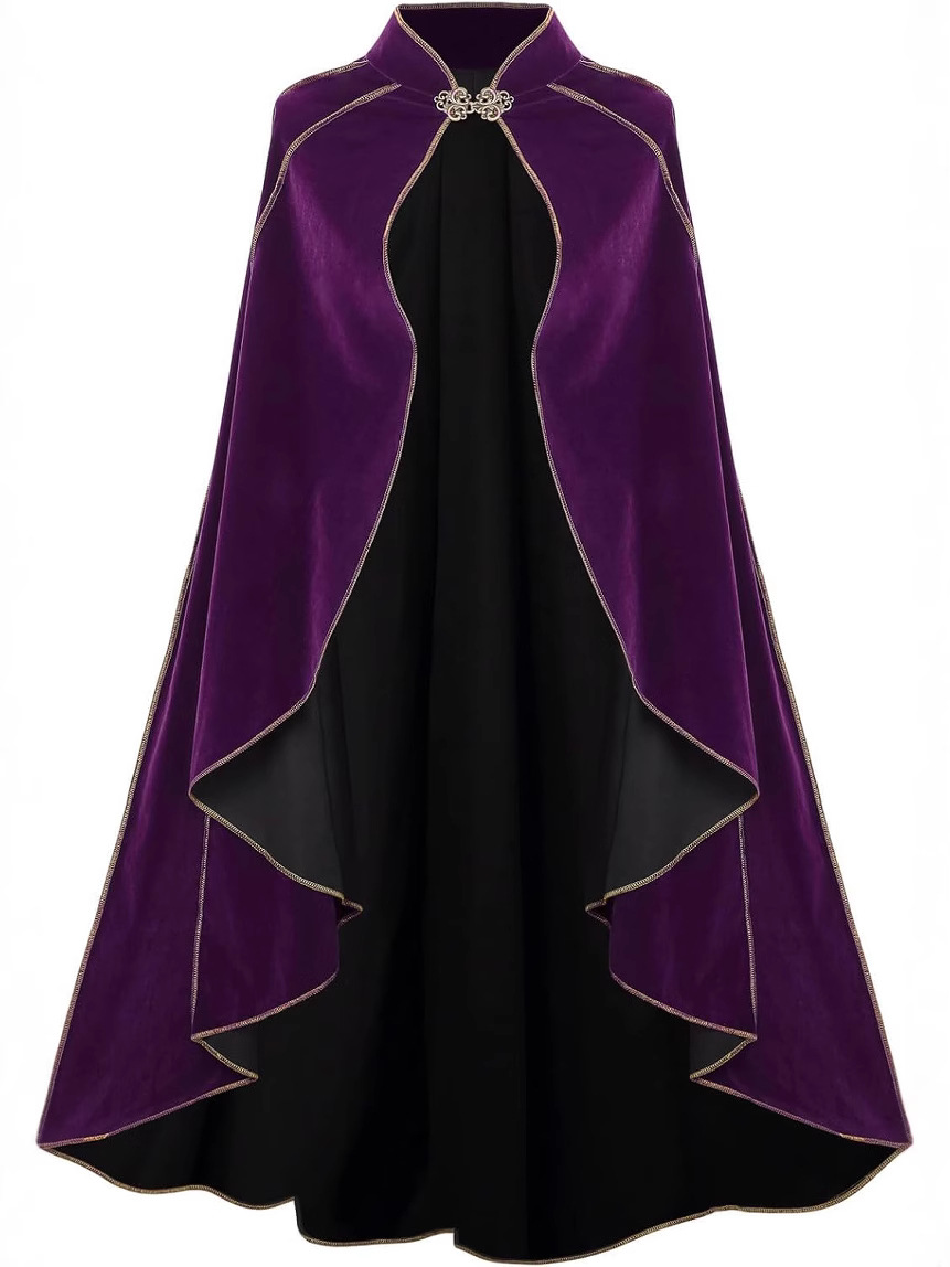 Gold Trimmed Medieval Plush Cl - огляд і ціна Vintage Fashion Dresses