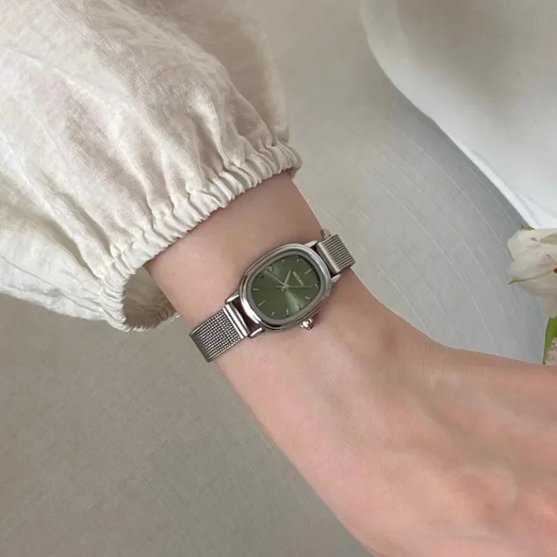 Small Oval Dial Green Watch Si - огляд і ціна Vintage Fashion Watches
