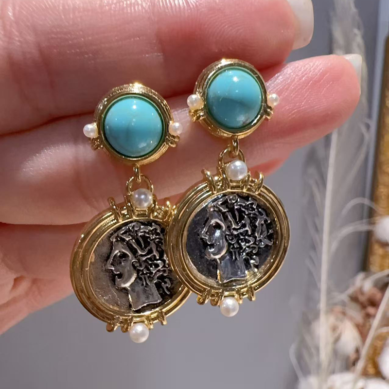 Vintage Turquoise Drop Earring - огляд і ціна Vintage Fashion Jewelry Brands